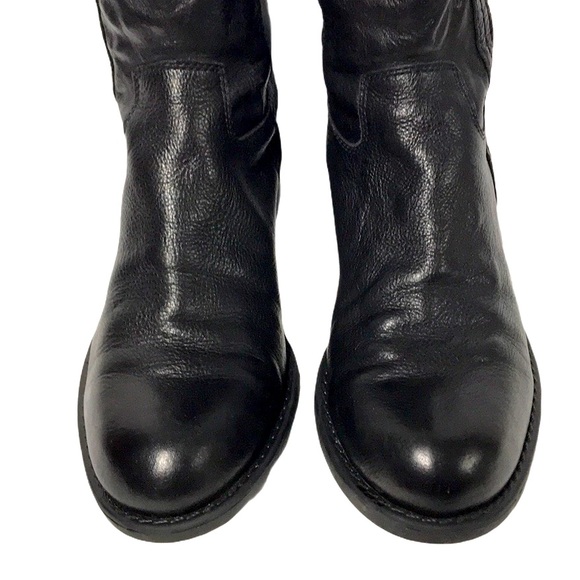 SOLD FRANCO SARTO Panko Leather Knee-High Boots - Picture 10 of 13